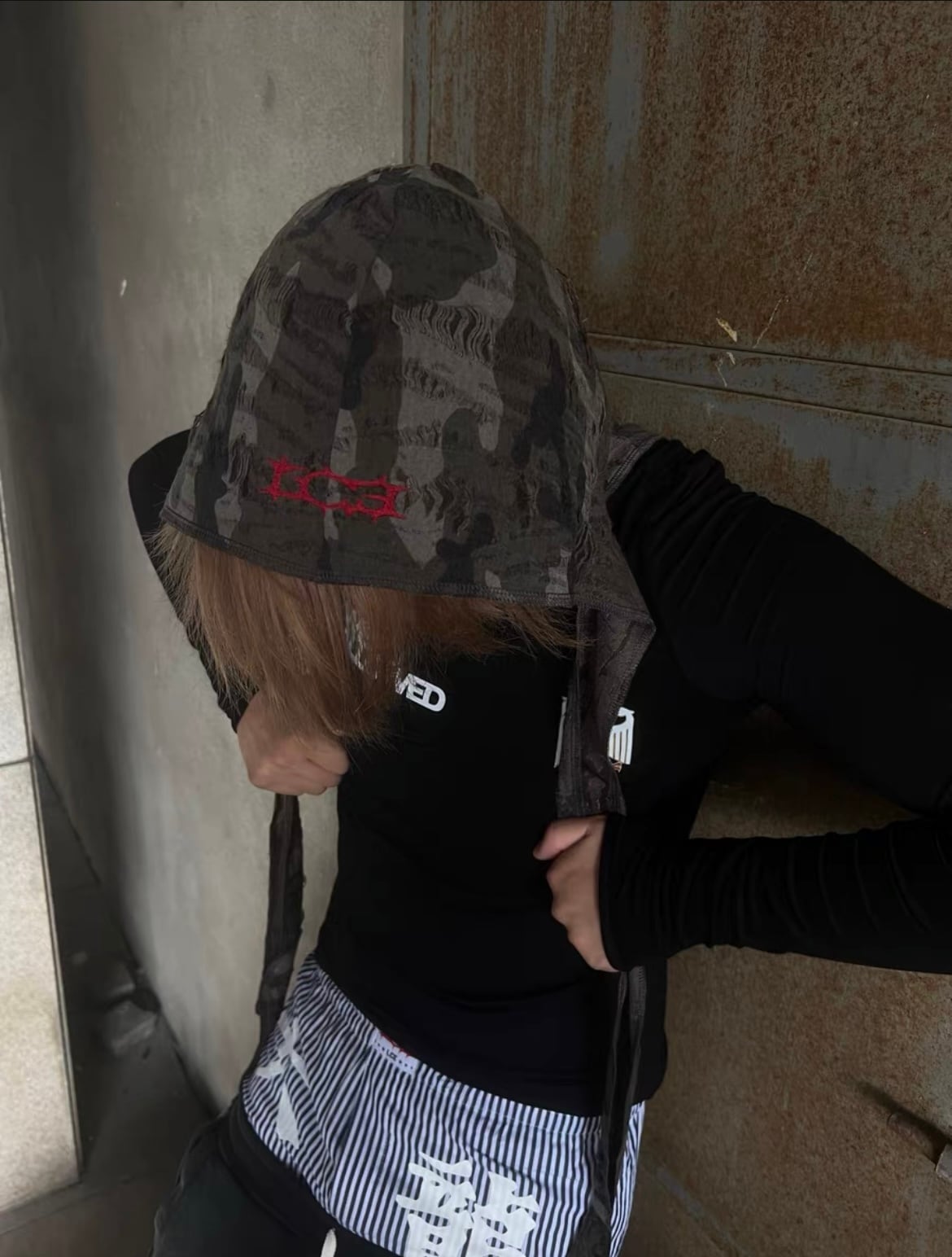 Opium durag camouflage バラクラバ ミリタリー ドゥーラグ | Juns