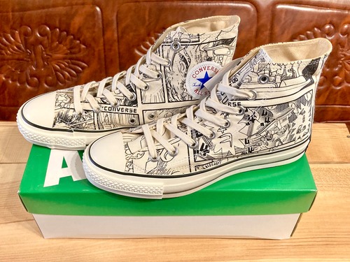 converse（コンバース） ALL STAR DORAEMON（オールスター ドラえもん）モノクロ ハイカット 6.5 25cm 500足限定 238