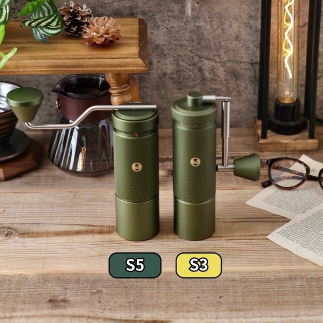 TIMEMORE Coffee Grinder Chestnut S5 Green
