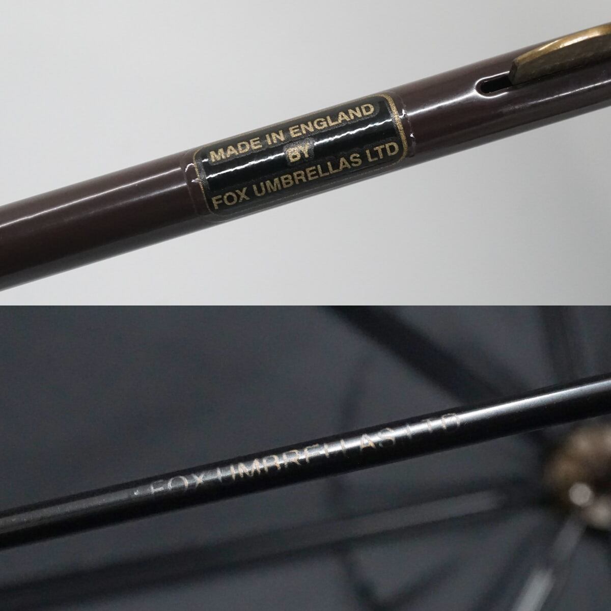 紳士傘 FOX UMBRELLAS フォックスアンブレラズ USED美品 傘 メンズ