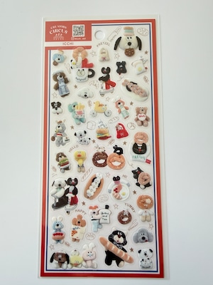 CREATORS CIRCUS 透明シール ICCHI