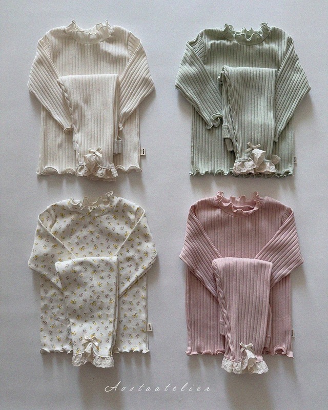 [即納M/L/XL]≪Aosta≫Camellia Leggings 2