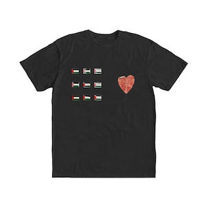 "HEART STICKER" TSHIRT