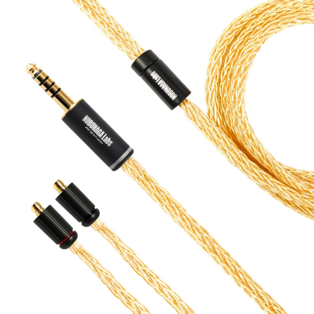 《SALE》【特選アウトレット】冩楽 極 (しゃらく きわみ): NOBUNAGA Labs SUPREME:4.4mm5極バランス:Pentaconn earリケーブル