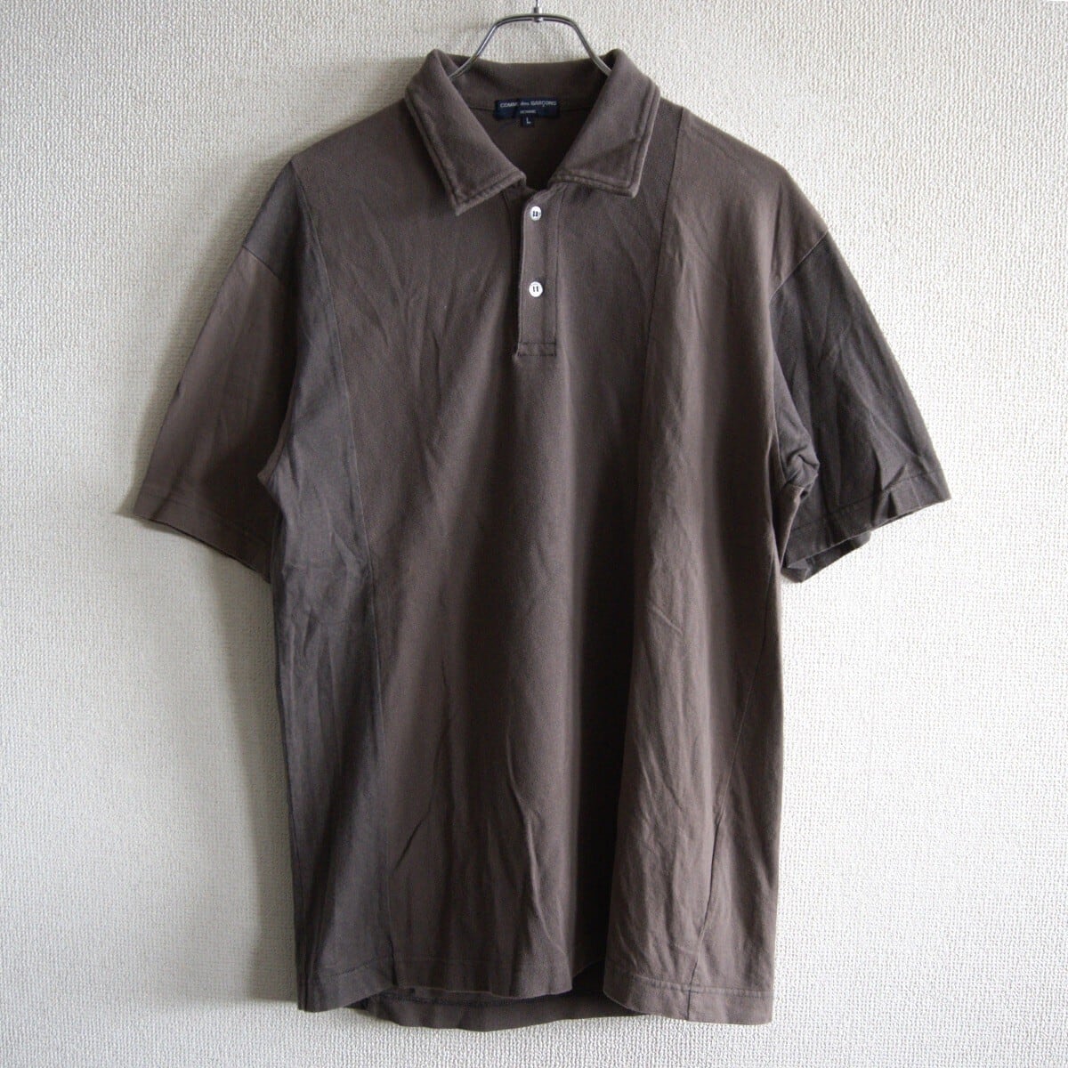 AD2000/アーカイブ】COMME des GARCONS HOMME【00S ジップ シャツ