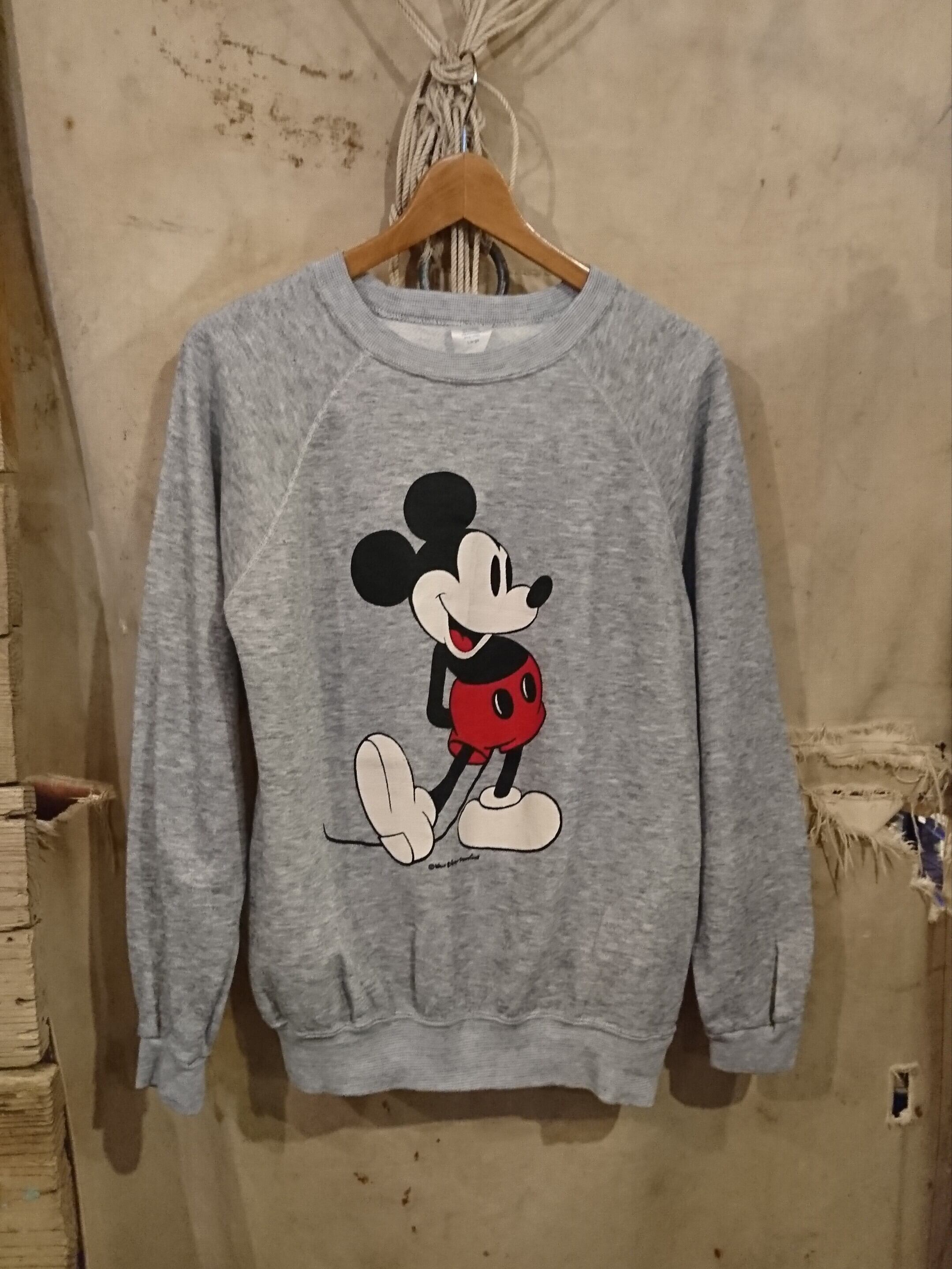 70s VINTAGE MICKEY SWEAT SHIRT | BOW & ARROW WEB STORE