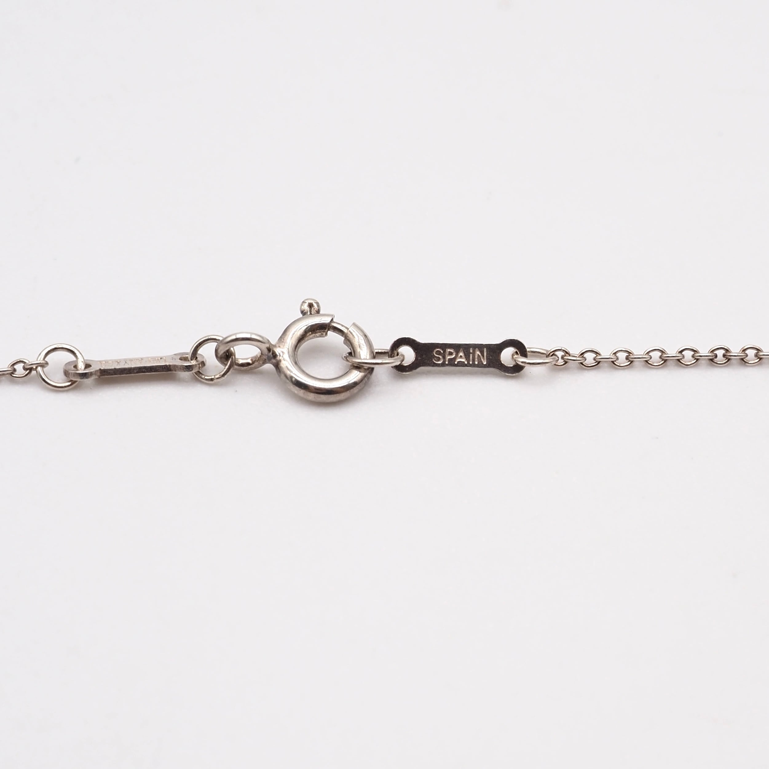 Tiffany&Co. ダブルティアドロップネックレス シルバー925