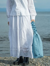 【 LLサイズ 】琵琶湖生まれの三つ編みバッグ