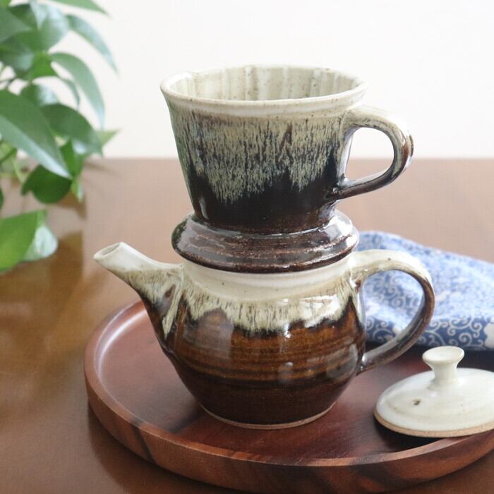益子焼 健一窯 ドリッパー Mashiko-yaki Dripper #312 | 和食器のお店