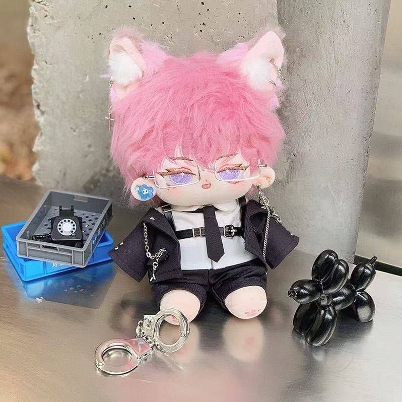 20cmぬいぐるみ用 エリート シャツ+パンツ+ジャケット+ネクタイ+