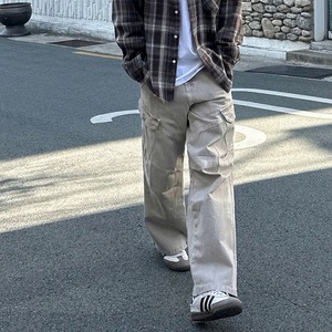 ベージュワークルーズデニム　1262