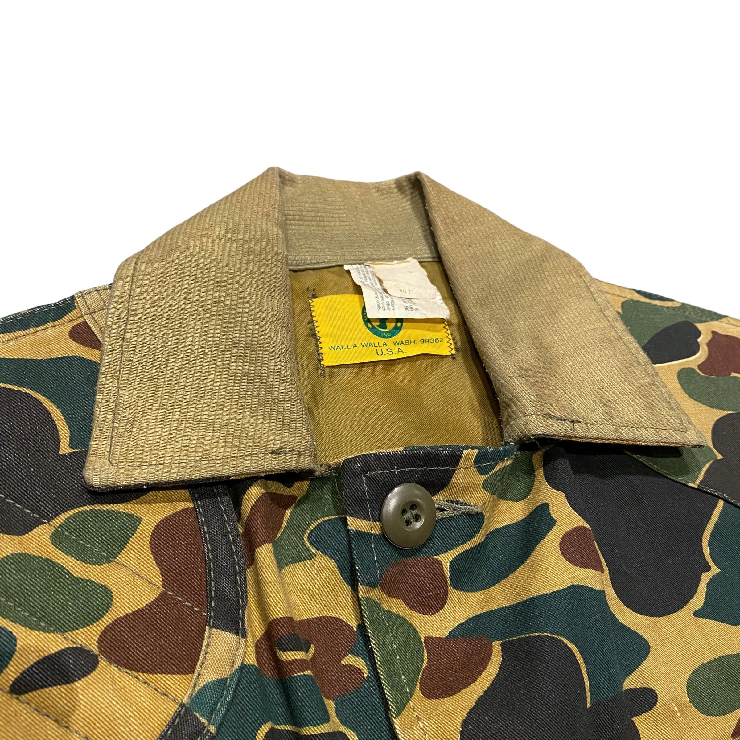 70〜80's Martin Archery Duck Hunter Camo Hunting Jacket ...