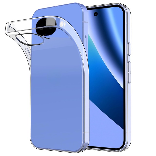Hianjoo Google Pixel 10a 対応 ケース クリア TPUシリコン ソフト カバー 透明 薄型 軽量 衝撃吸収 擦り傷防止 スマホケース グーグルピクセル10a 対応 クリアケース