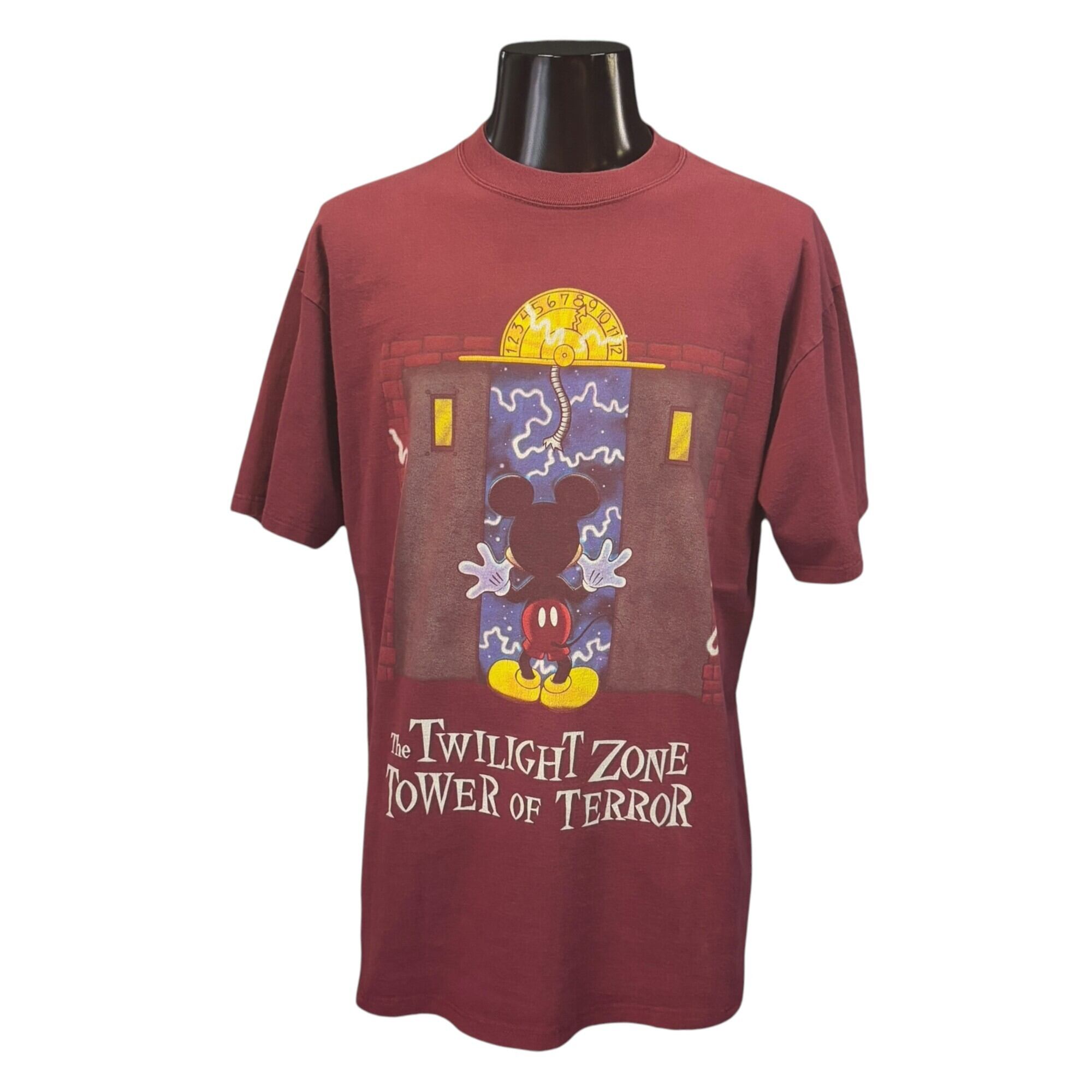 90s Disney タワーオブテラー 限定 Tシャツ XL 黒ビンテージ