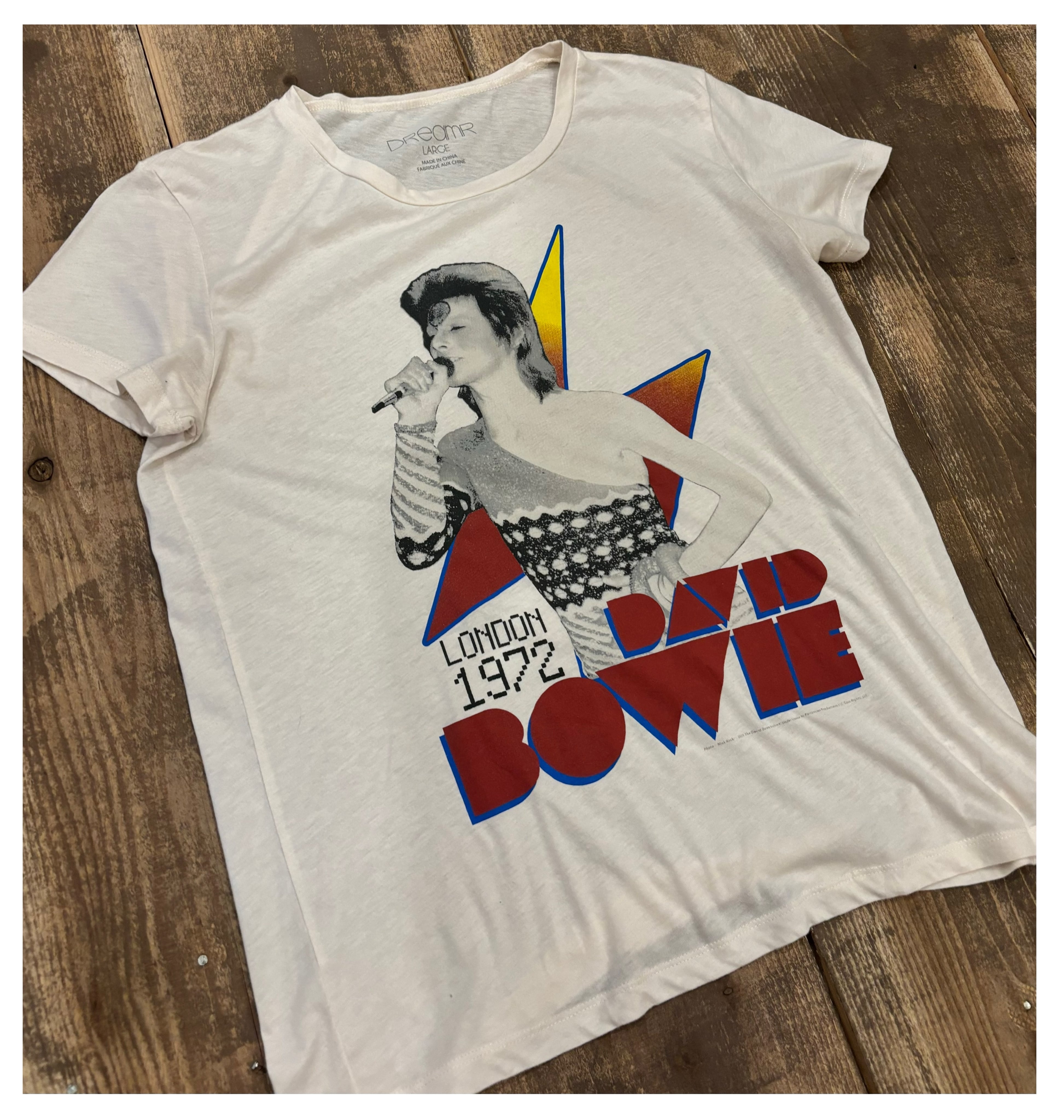 DAVID BOWIE デヴィッド・ボウイ バンド アーティストtシャツ 半袖 