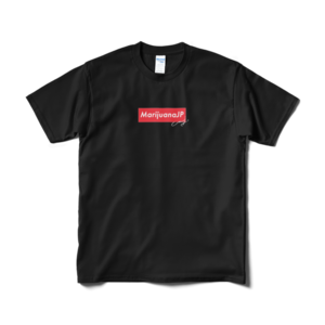 マリファナJP×MJ SELECTオリジナルロゴ【Tシャツ】(Box logo Red2色)