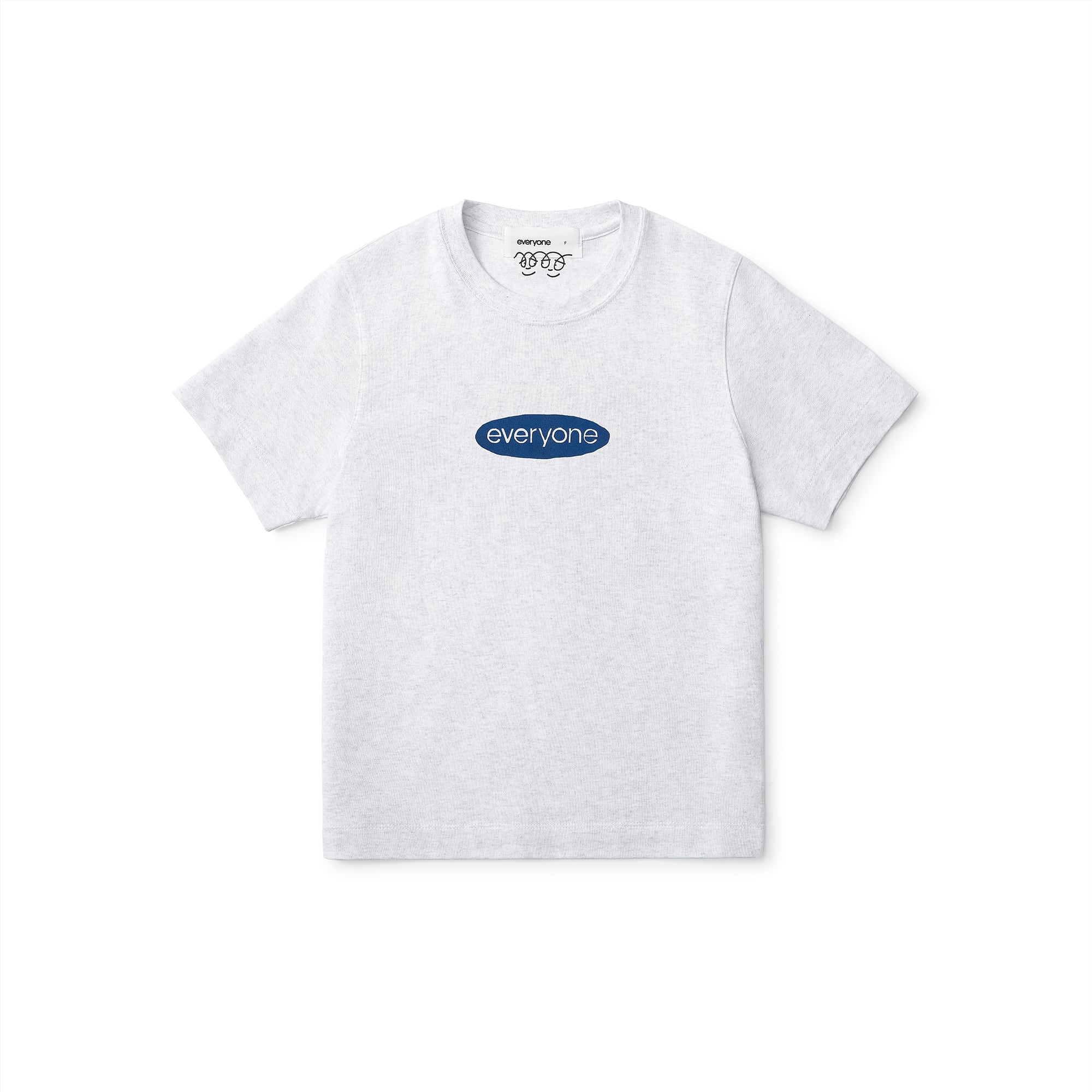 トップス everyone j.30000 logo tee (ASH) トップス everyone j.30000 logo tee (ASH) everyone j.30000 oval