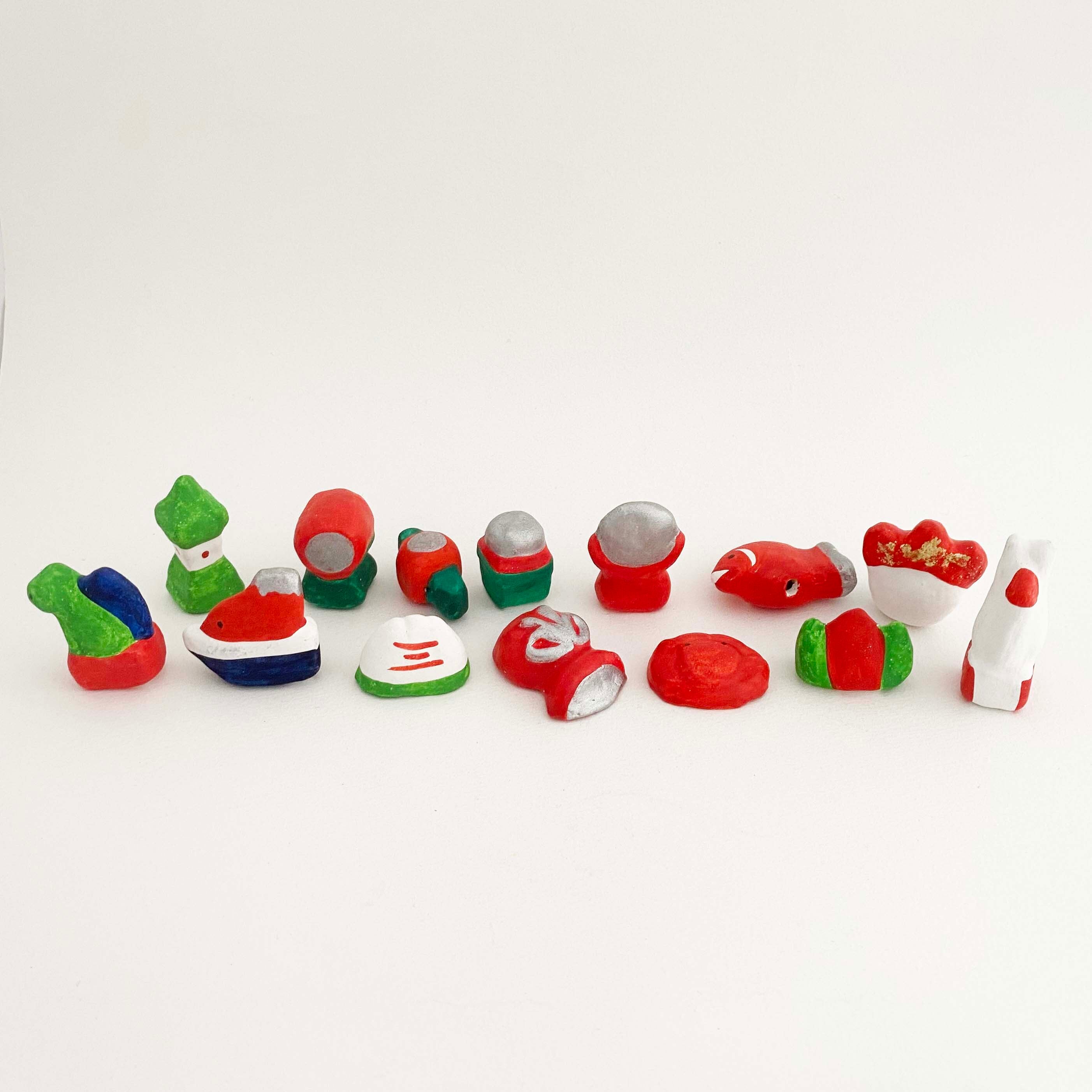 福徳手びねり土人形 27個セット