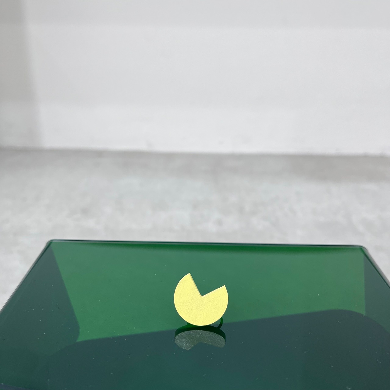 corchea / pie earring【pale yellow】