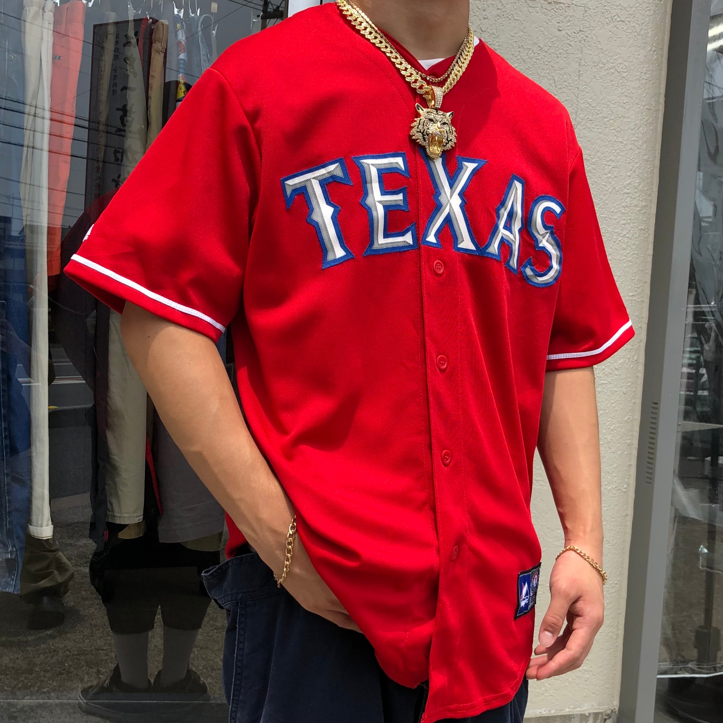 休み休みノースカロライナ UNC ベースボールシャツ ユニホーム XXL