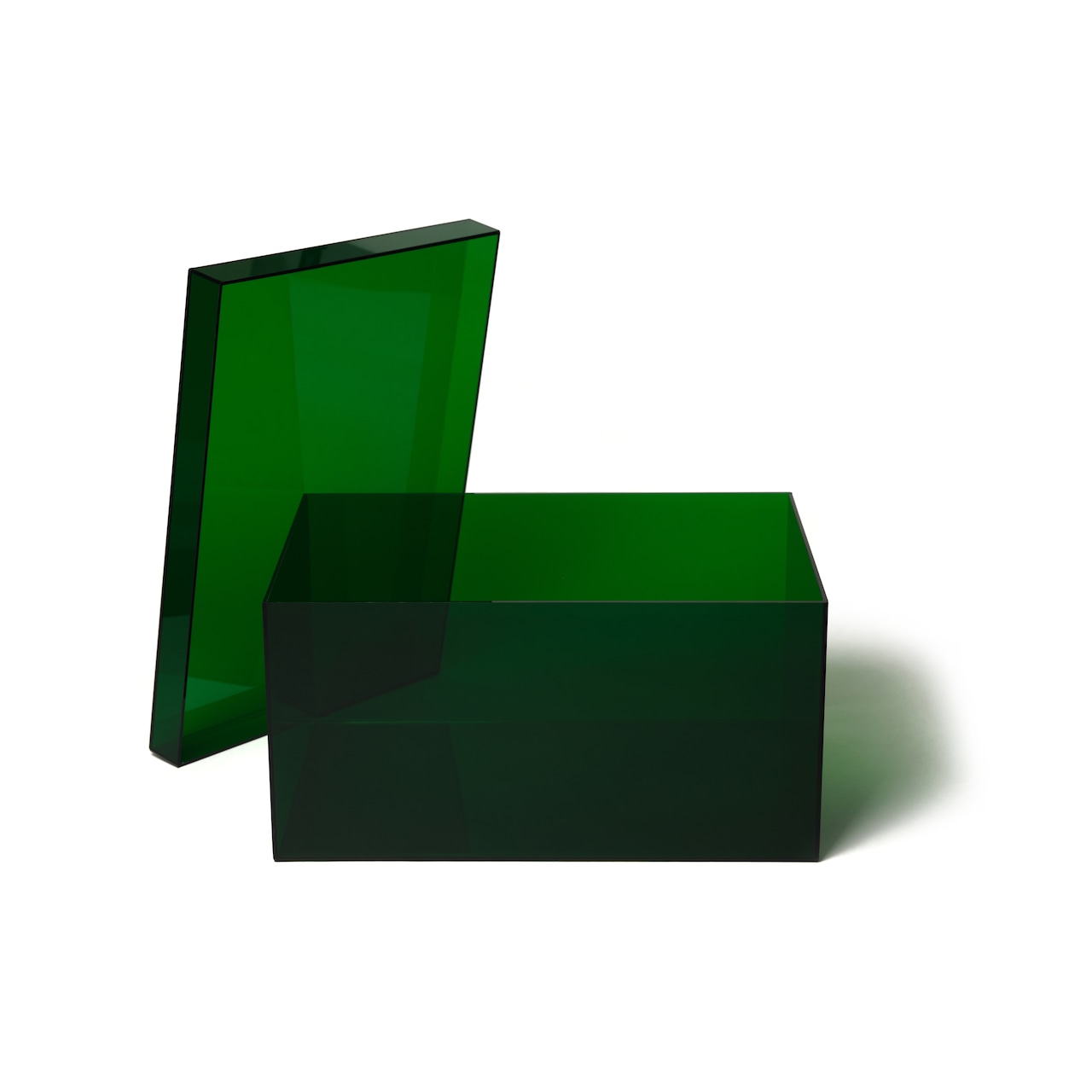 MULTI USE COLORED ACRYL BOX -GREEN | カラーアクリルボックス