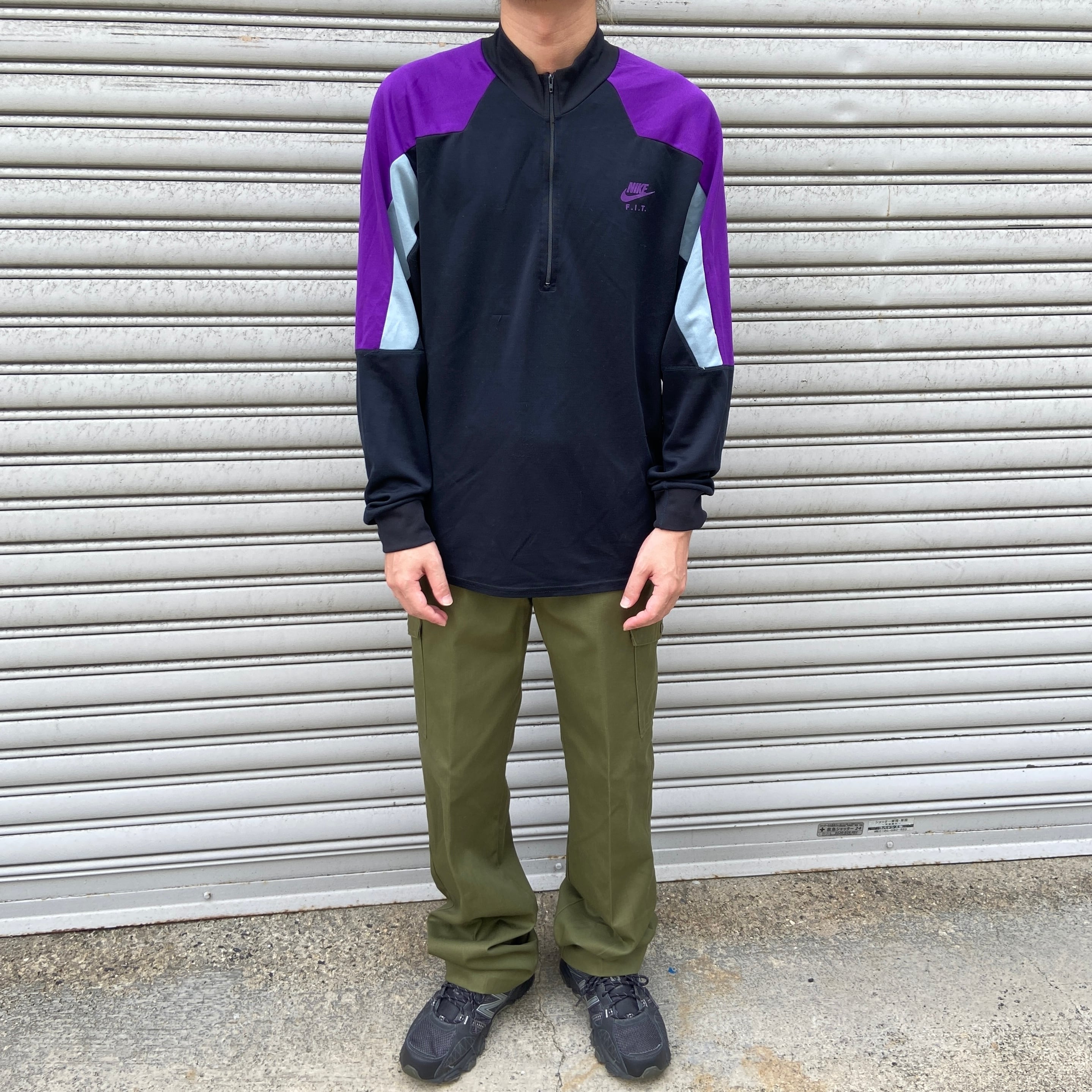 NIKEインターナショナル ハーフジップトップス ドライフィットジャージ