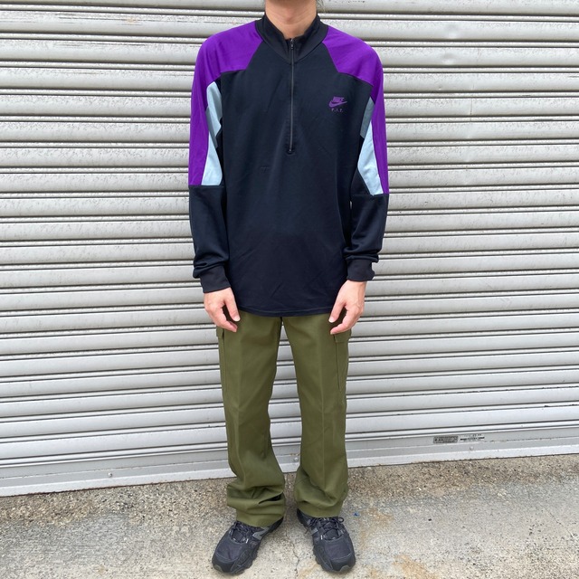 NIKEインターナショナル ハーフジップトップス ドライフィットジャージ