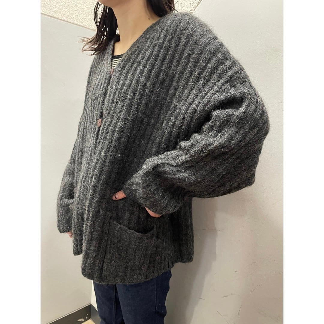 90's EXPRESS TRICOT モヘアニットカーディガン | 古着屋 Boogie