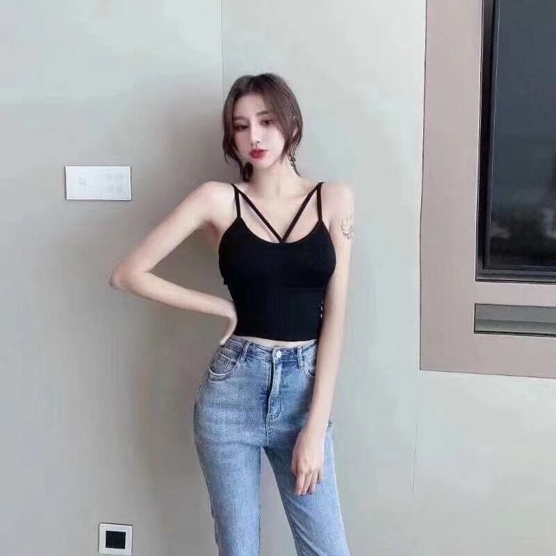 リブキャミソール