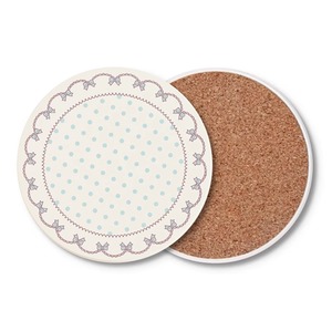 レースデザインコースター　(全4種)　【sam199】