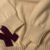Karl Helmut カールヘルム デザイン ウールニット セーター ベージュ