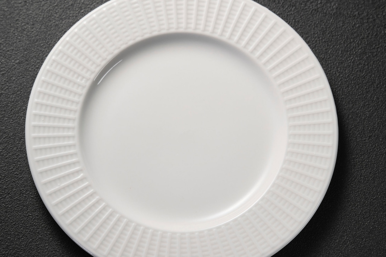 Steelite ウィロー ホワイト ミッドリムプレート 15.75cm