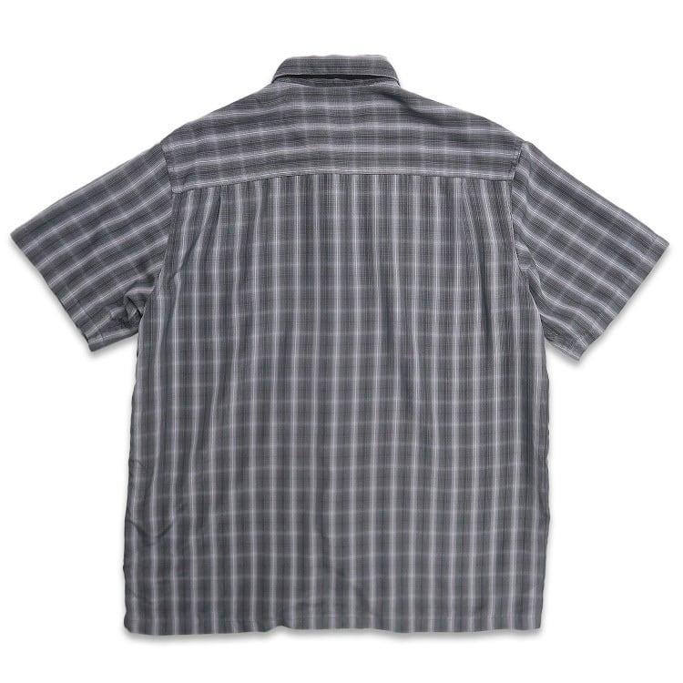 古着 GEORGE 半袖シャツ ボックスシャツ チェック 表記：XL gd406215n