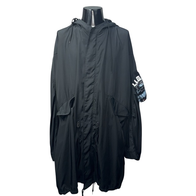 【RAF SIMONS】ラフシモンズ Oversized Printed Parka モッズコート