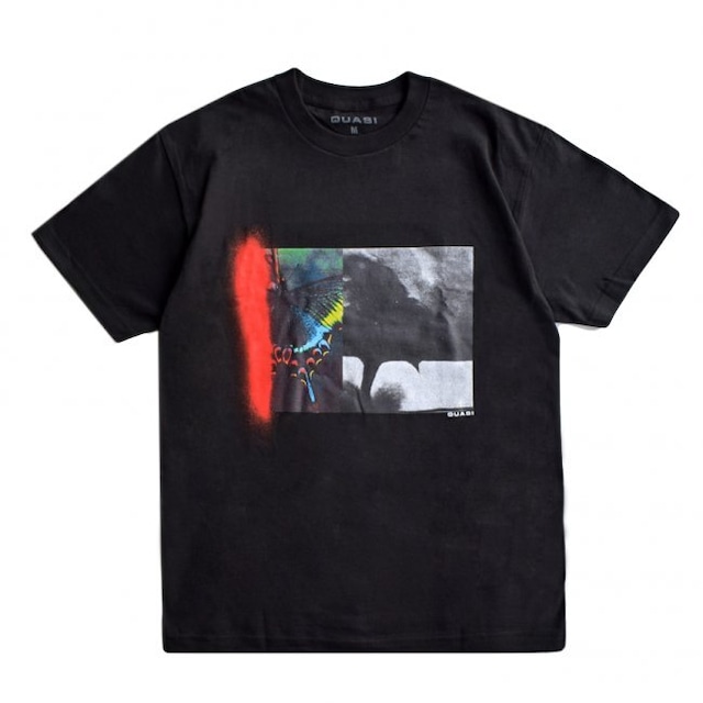 QUASI  / TORNADO TEE /  BLACK / size M