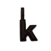 INITIAL CHARM Small (D.brown)