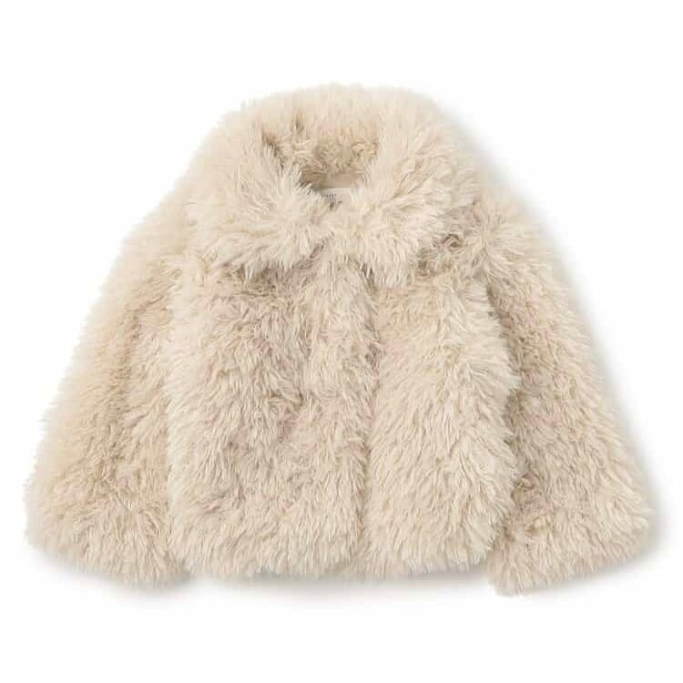 Feather Blouson【90-140cm】Ivory