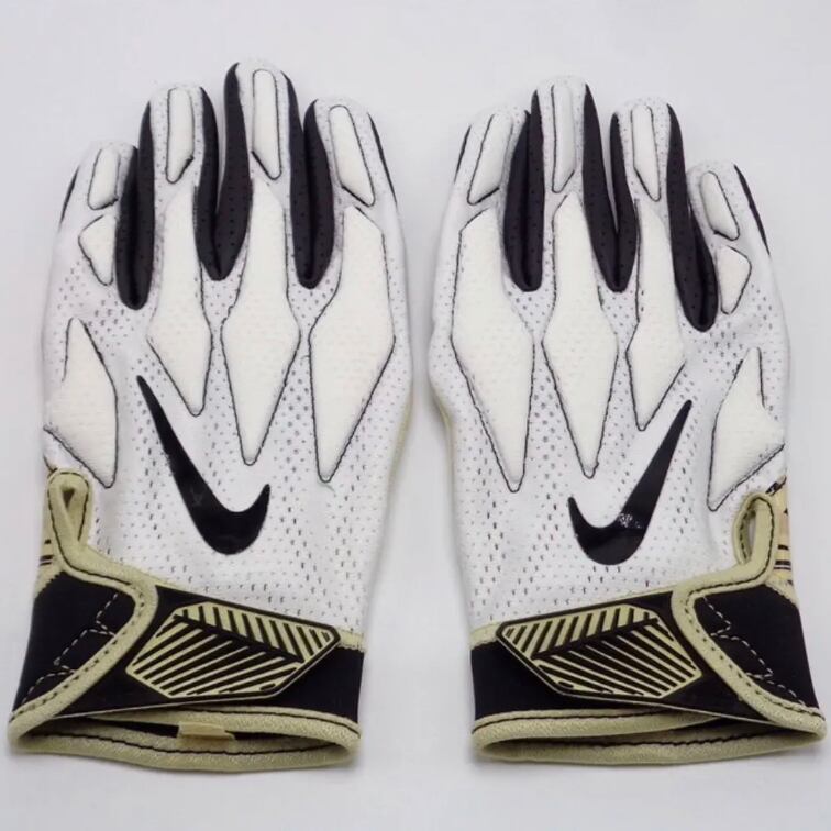 お洒落 アメフト NIKE SUPERBAD 4 グローブ レッド Mサイズ asakusa.sub.jp