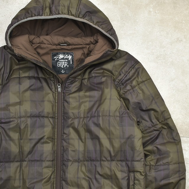 STUSSY THERMOLITE insulation check jkt