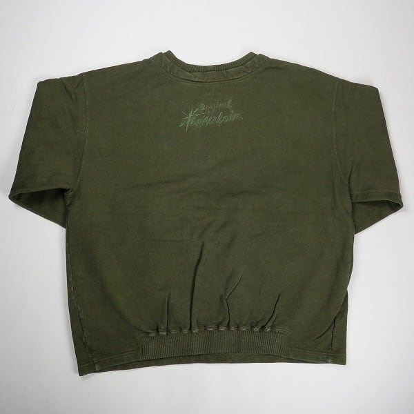 Size【L】 TENDERLOIN テンダーロイン CREW NECK SWEAT OLIVE