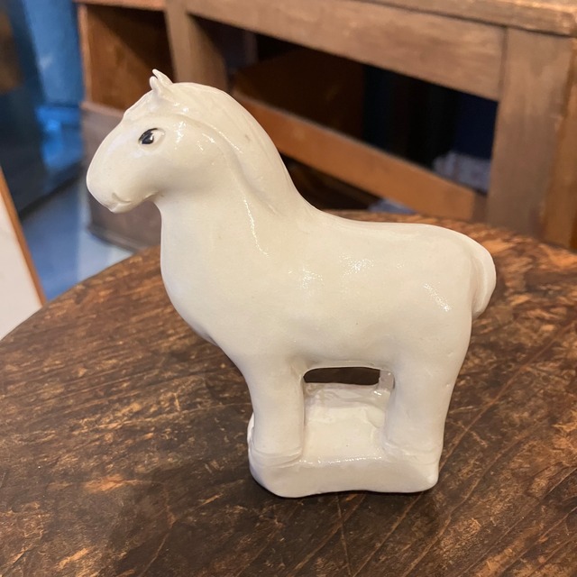 干支飾り　馬　　宮内太志　砥部焼