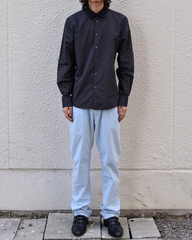【DOLCE&GABBANA】coloring slim fit trousers