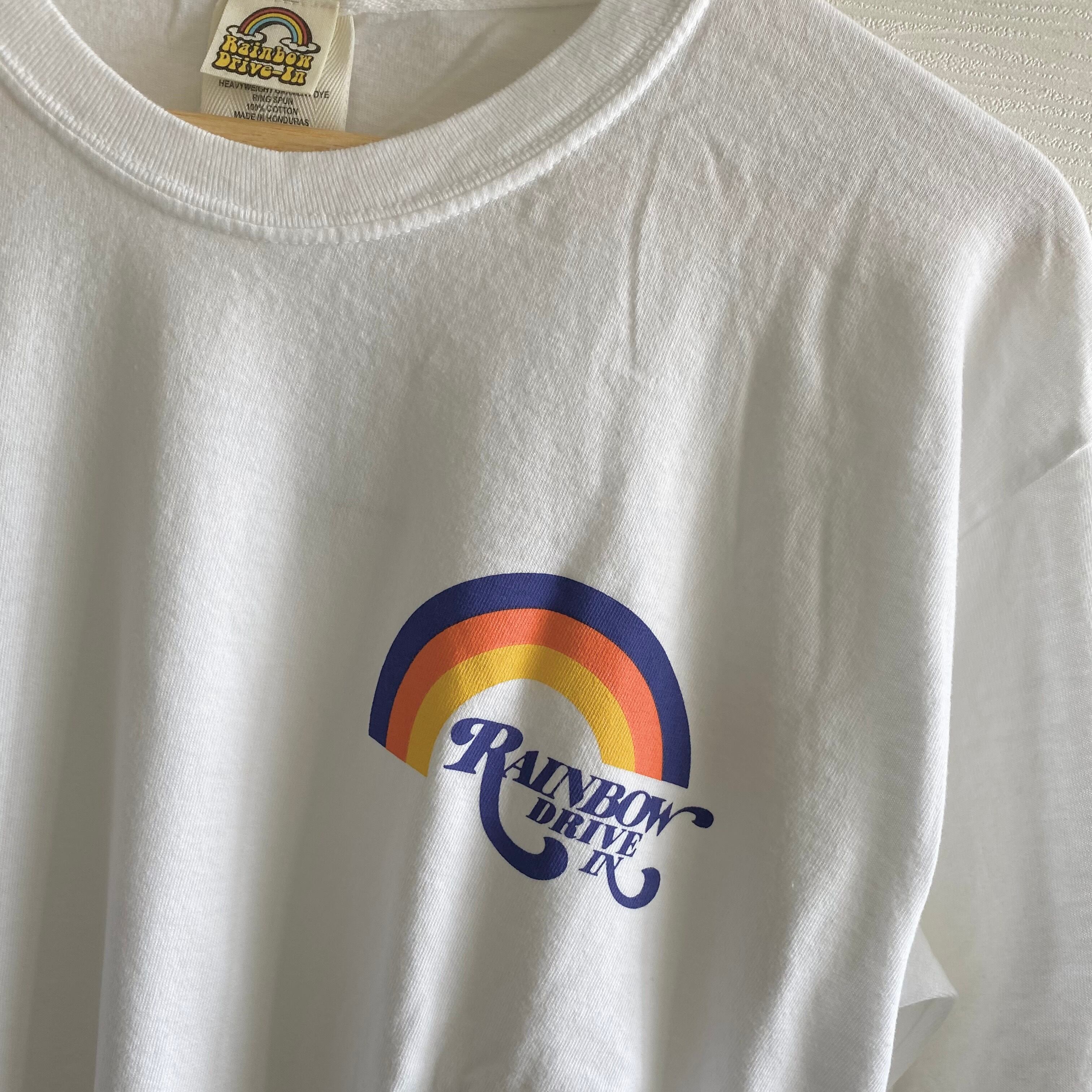 Rainbow Drive-In トライカラー ロングスリーブ Tシャツ | Vacation