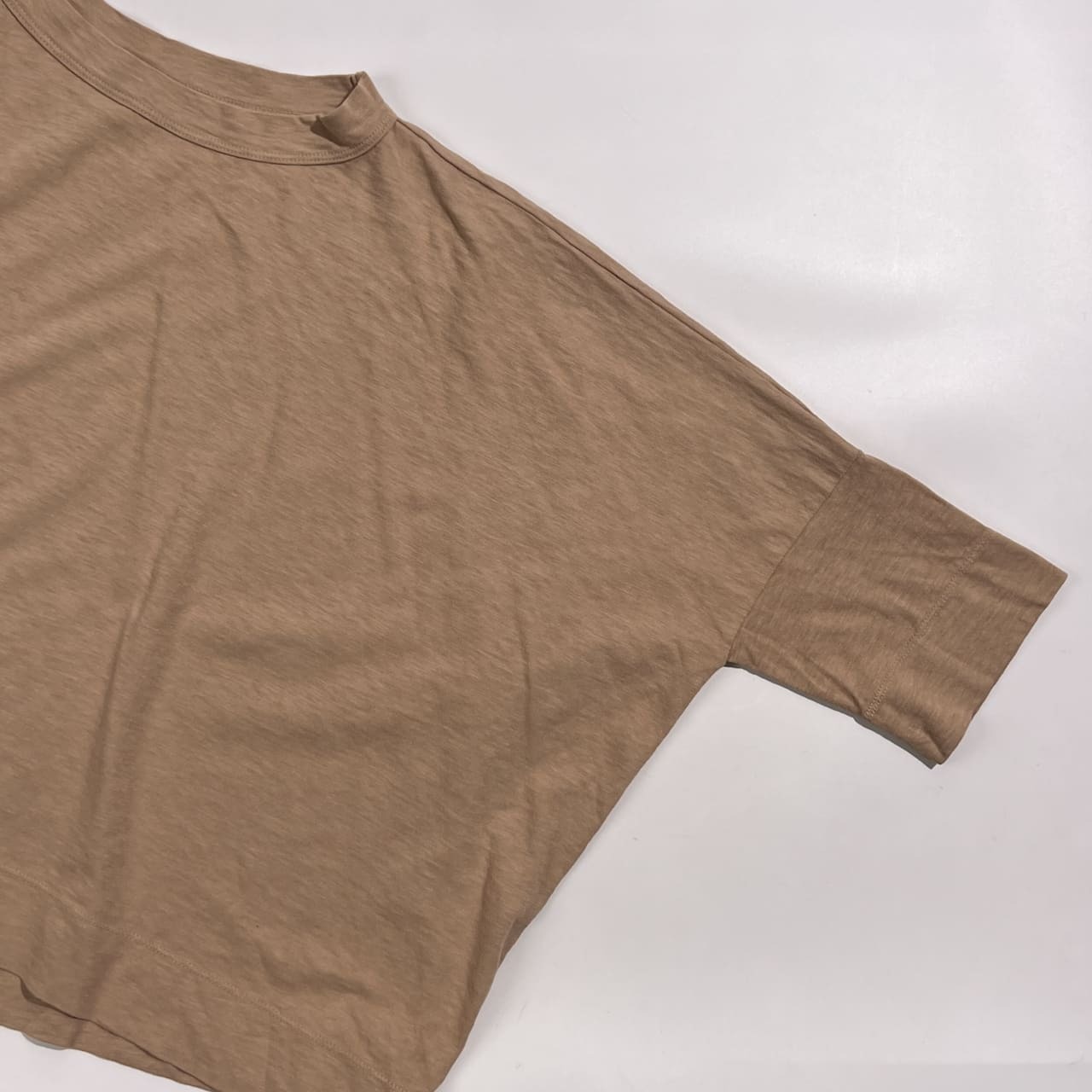 45R フォーティファイブアール コットン Tシャツ カットソー  サイズ 0 /ベージュ系 レディース