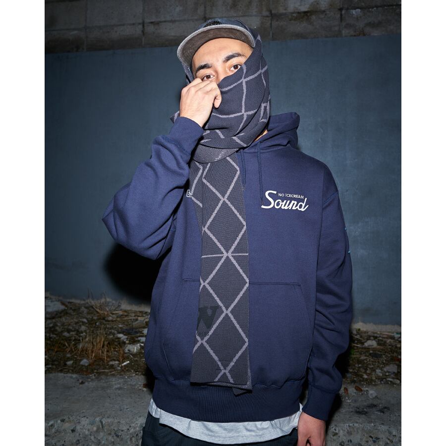 RAW x INTERBREED  Rolled Up Muffler マフラー INTERBREED : RAW x INTERBREED “Rolled Up Muffler