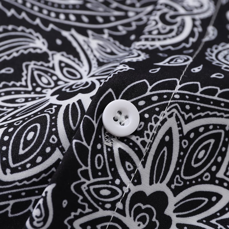 ドイリー 843  ペコ ペイズリー柄シャツ 2color【G4705】 | Fecaco - メンズ＆レディース