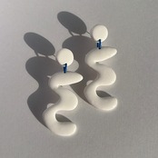 ポリマークレイピアス * サージカルステンレス