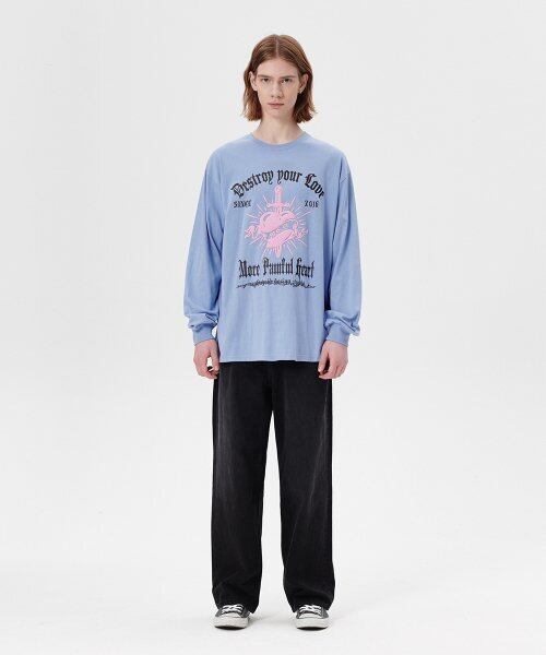 ☆NCT WISH サクヤ 着用！！【MAHAGRID】PAINFUL LS TEE