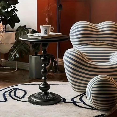 サイドテーブル コーヒーテーブル  ベッドサイド おしゃれ 丸 円型 飾り台 電話台 省スペース