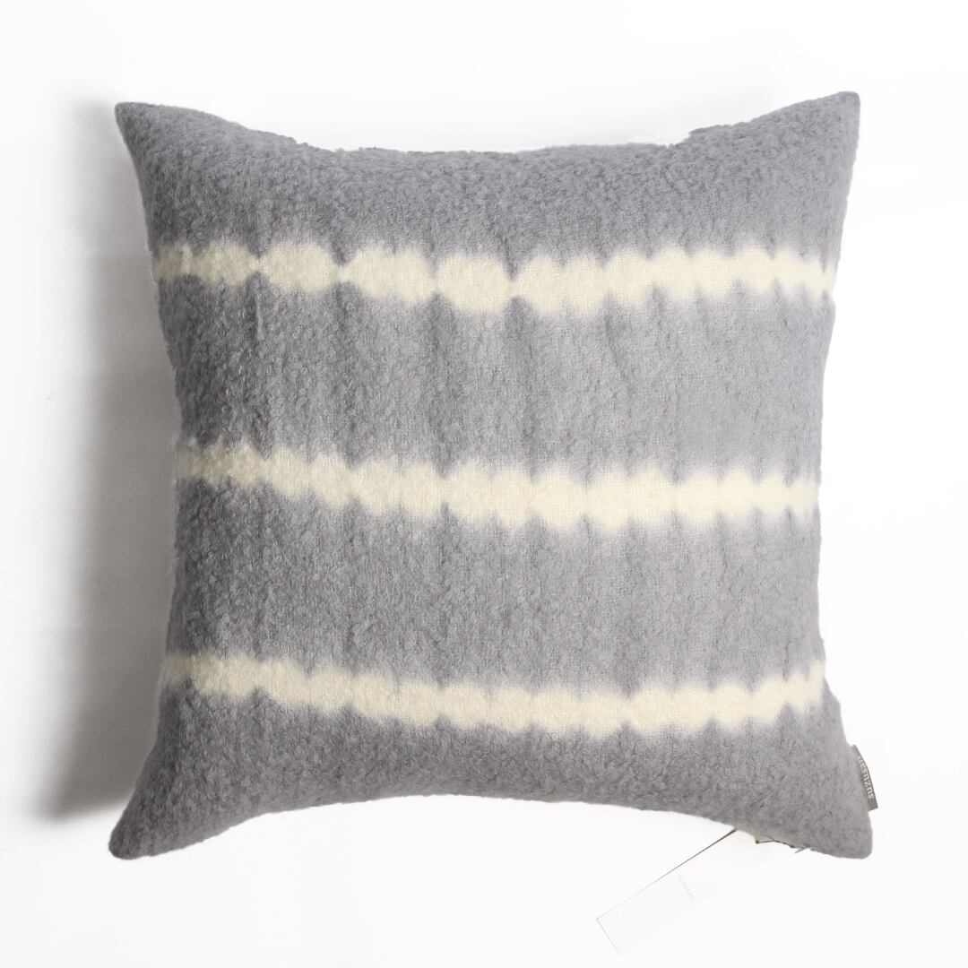 Boucle Nuisuji Shibori アルパカ 60cm角 クッションカバー #1300